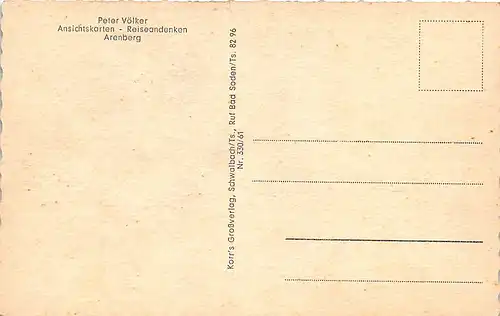 Koblenz Arenberg Teilansichten ngl 146.123