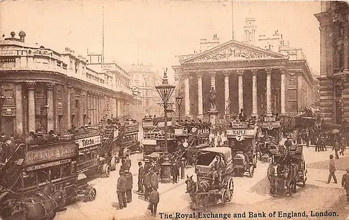 England: London The Royal Exchange and Bank of England ngl 147.517