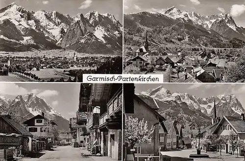 Garmisch-Partenkirchen Mehrbildkarte ngl D4626