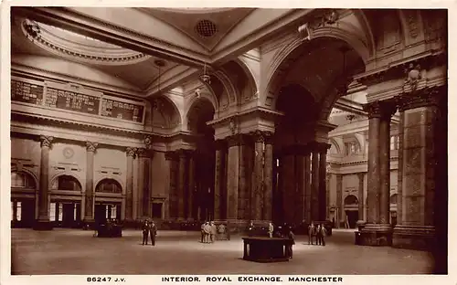 England: Manchester Interior Royal Exchange gl1926 147.222