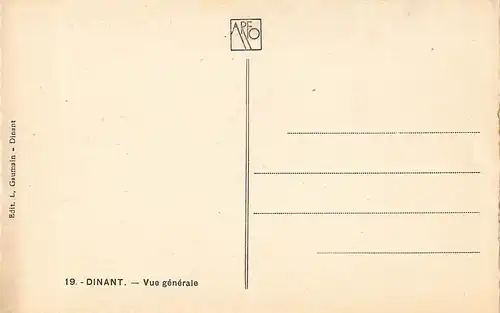 Dinant Vue générale ngl 149.437