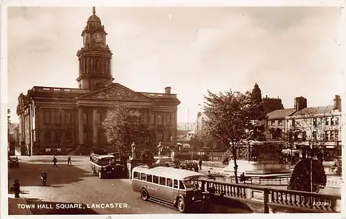England: Lancaster - Town Hall Square gl1938 146.701