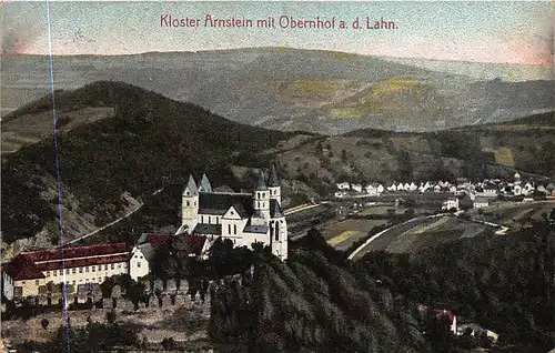 Kloster Arnstein mit Obernhof an der Lahn feldpgl1916 146.199