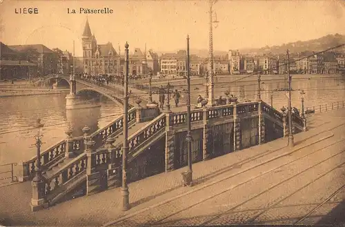 Liège La Passerelle feldpgl1914 149.469