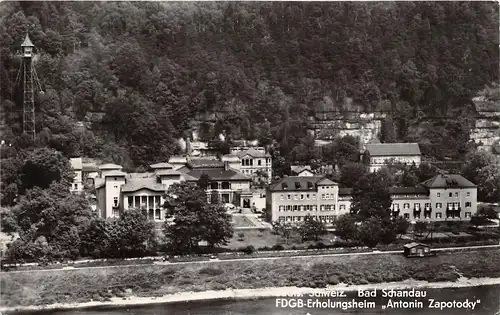 Bad Schandau FDGB-Erholungsheim 'Antonin Zapotocky' gl1957 152.232