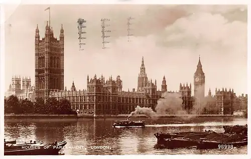 England: London Houses of Parliament gl1955 147.267