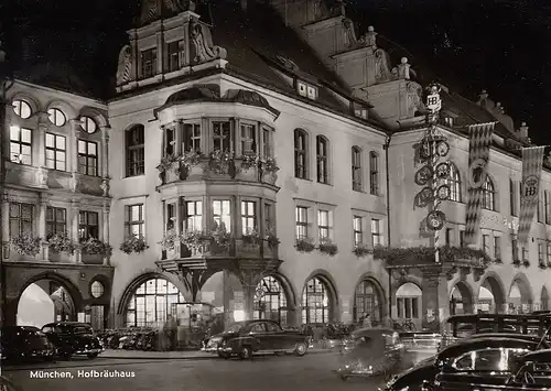 München Hofbräuhaus bei Nacht gl1962 D4759