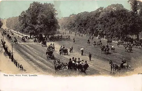 England: London The Row Hyde Park ngl 147.390