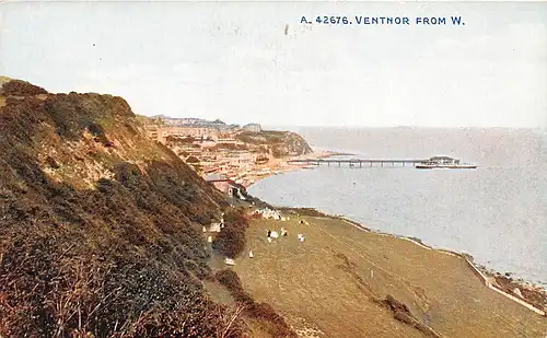 Isle of Wight - Ventnor from West ngl 147.005