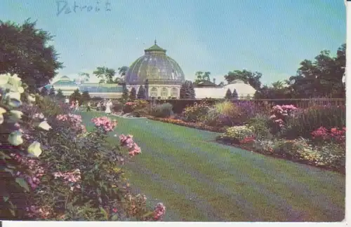 Detroit - Belle Isle Park, Horticultural Building gl1952 222.023
