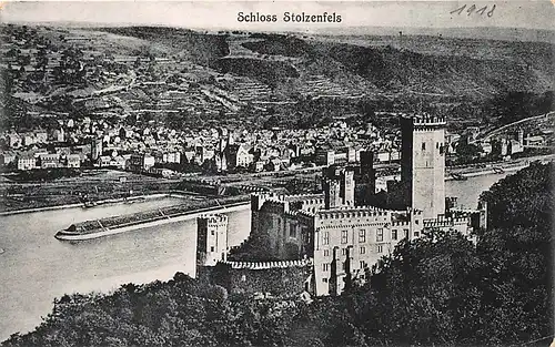 Schloss Stolzenfels und Panorama ngl 146.469