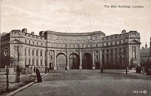 England: London The Mall Archway gl1925 147.458
