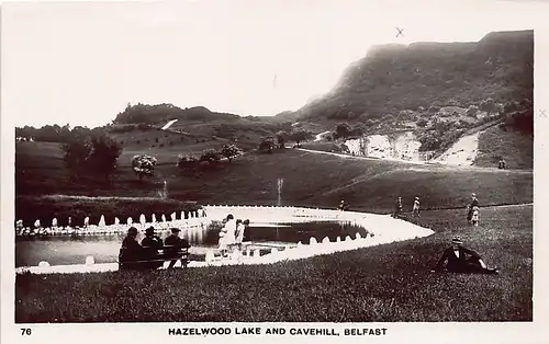 Nordirland: Belfast - Hazelwood Lake and Cavehill ngl 146.822