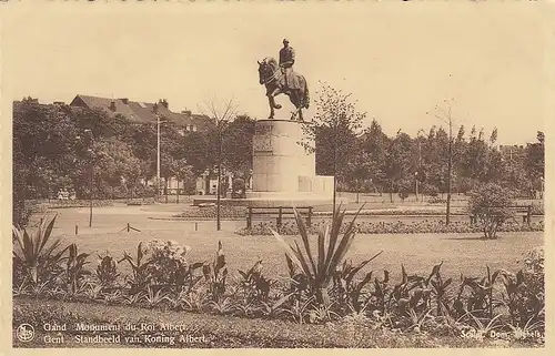 Gand, Monument du Roi Albert ngl D1616