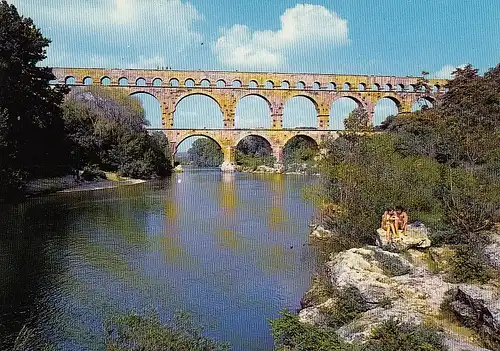 Le Pont du Gard, Aqueduc Romain ngl D1625