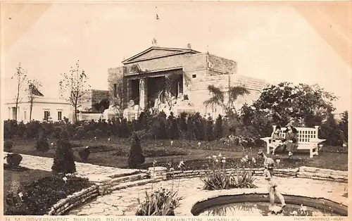 England: London Wembley H.M. Government building British Empire Exh. ngl 147.453