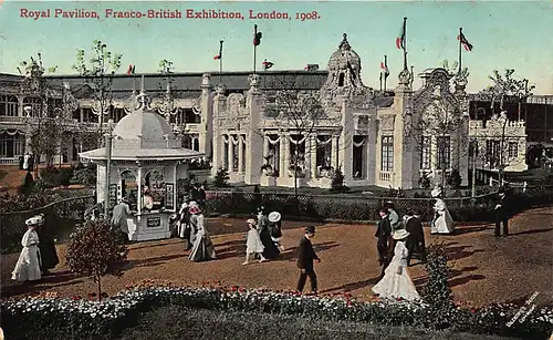 England: London Royal Pavilion Franco-British-Exhibition ngl 147.464