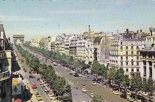 Paris L'Avenue des Champs-Elysées gl1962 D3806