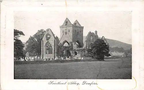 Schottland: Dumfries - Sweetheart Abbey ngl 146.844