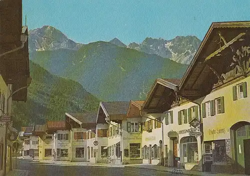 Mittenwald Obb. Obermarkt gl1970 D6682