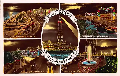 England: Blackpool Illuminations gl1937 147.120