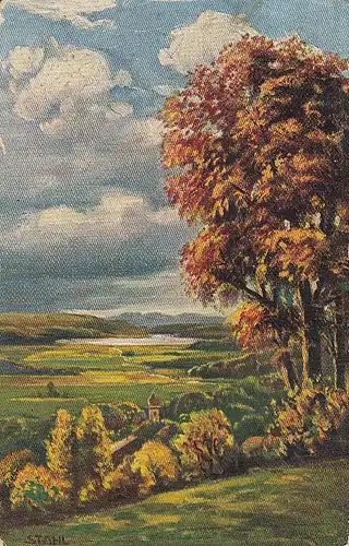 Herbstliche Landschaft ngl D3862