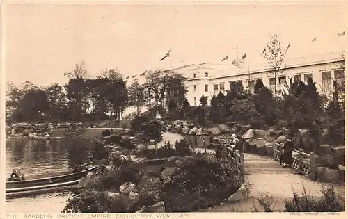 England: London Wembley The Gardens British Empire Exhibition ngl 147.498