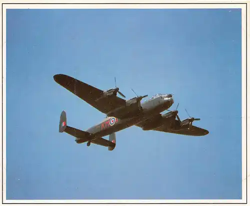 Viermotoriger schwerer britischer Bomber Lancaster Mk I (MK II) ngl 151.564