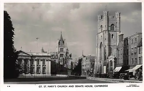 England: Cambridge - St.Mary's Church and Senate House ngl 146.608