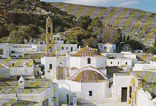 Lindos, Teilansicht mit Kirche der Heiligen Jungfrau gl1974 D6957
