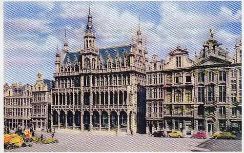 Bruxelles Grand'Place Maison du Roi ngl D4036