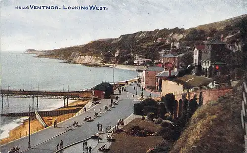 Isle of Wight - Ventnor, Looking West ngl 147.014