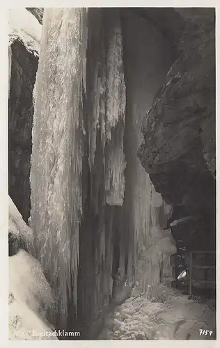 Breitachklamm bei Oberstdorf-Tiefenbach/Allgäu ngl D1912
