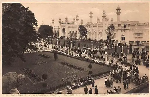 England: London Wembley The Gardens and India Pavilion ngl 147.495