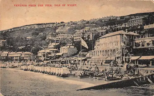 Isle of Wight - Ventnor from the Pier gl1911 147.026