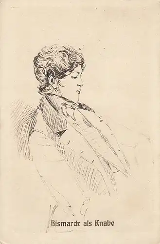 Bismarck als Knabe ngl D4185