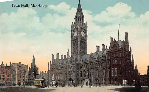 England: Manchester Town Hall ngl 147.247