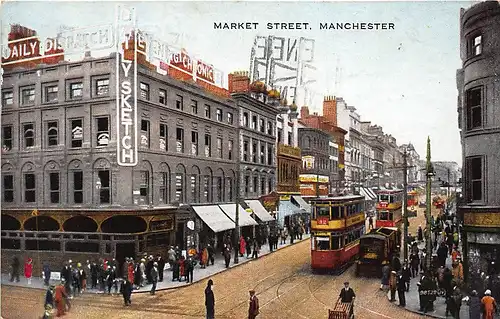England: Manchester Market Street gl1933 147.252