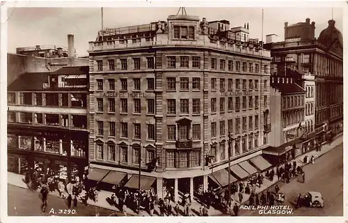 Schottland: Glasgow - Adelphi Hotel gl1956 146.909