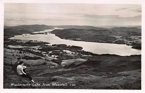 England: Windermere - Lake from Wansfell ngl 146.665