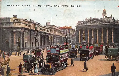 England: London Bank of England and Royal Exchange gl1926 147.290