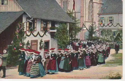 Trachtenfestzug im Schwarzwald gl1913 219.673