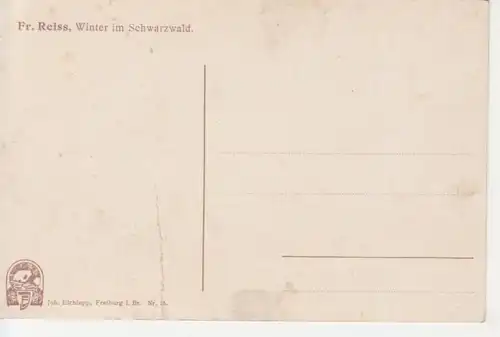 Fr. Reiss - Winter im Schwarzwald Nr.15 ngl 219.684