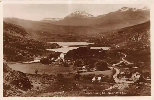 Wales: Snowdon - Capel Curig Lakes gl1931 146.933