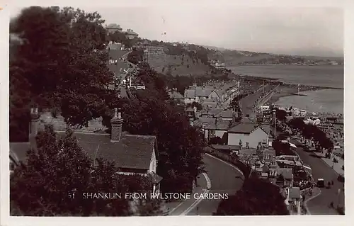 Isle of Wight - Shanklin from Rylstone Gardens ngl 146.970