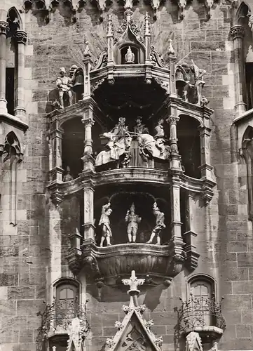 München Glockenspiel am Rathaus gl1965 D4621