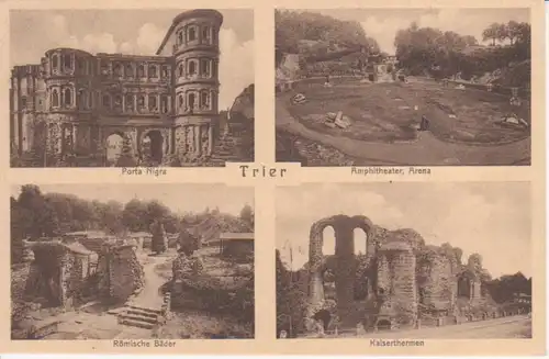 Trier - Porta Nigra, Arena, römische Bäder und Kaisertherme ngl 218.760