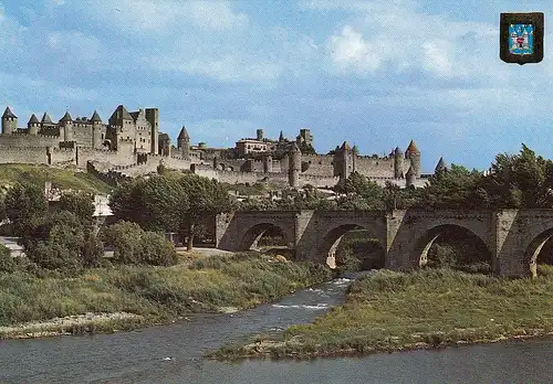 Carcassonne, Vue générale ngl D1626