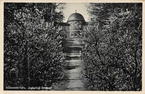 Ballenstedt/Harz Jagdschloss Röhrkopf ngl 148.878