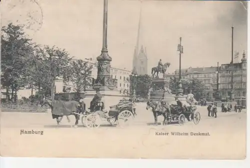 Hamburg Kaiser Wilhelm-Denkmal gl1905 219.173